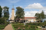 Flora Boskoop - Aanzicht vanuit Rosarium 